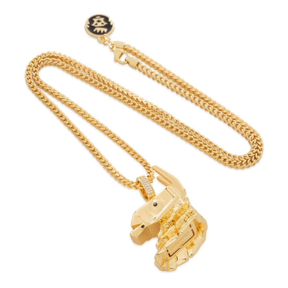 King Ice X Fortnite - Mythic Prized Llama Necklace - GOLD